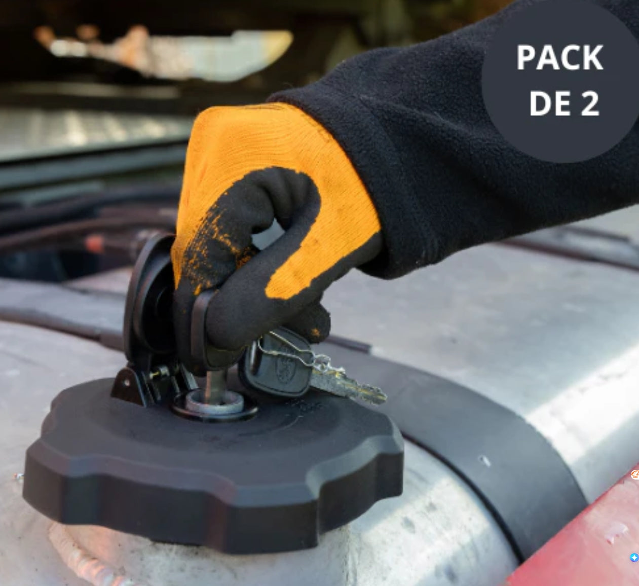Smart Fuel Cap Anti-fuel Theft Sensor Alarm For Heavy Trucks Machinery & Other Vehicle With Remote Monitoring