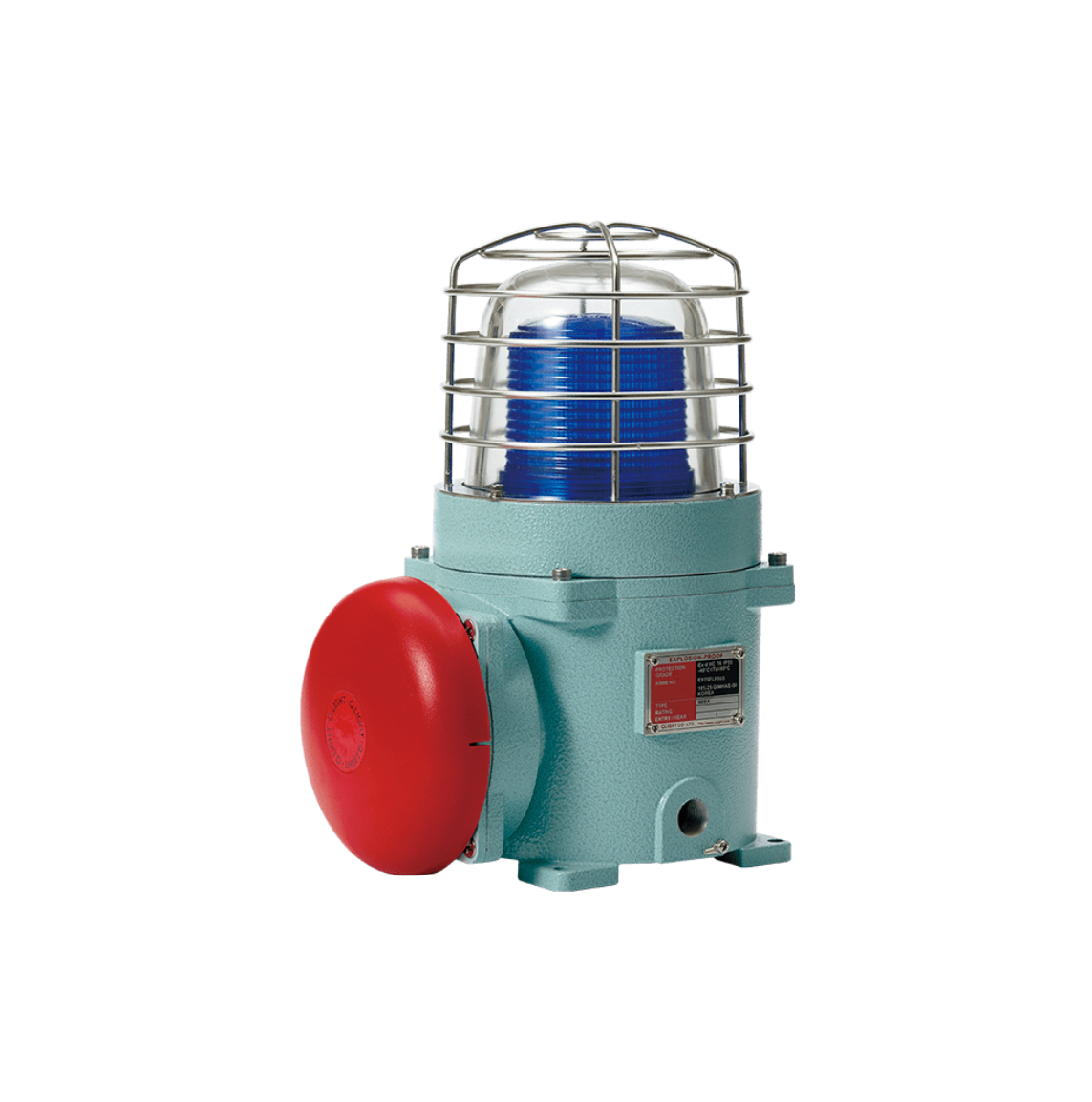Explosion Proof Beacon Sounders SEBA Series Bulb Revolving LED Flashing Signal Beacon and Alarm Bell