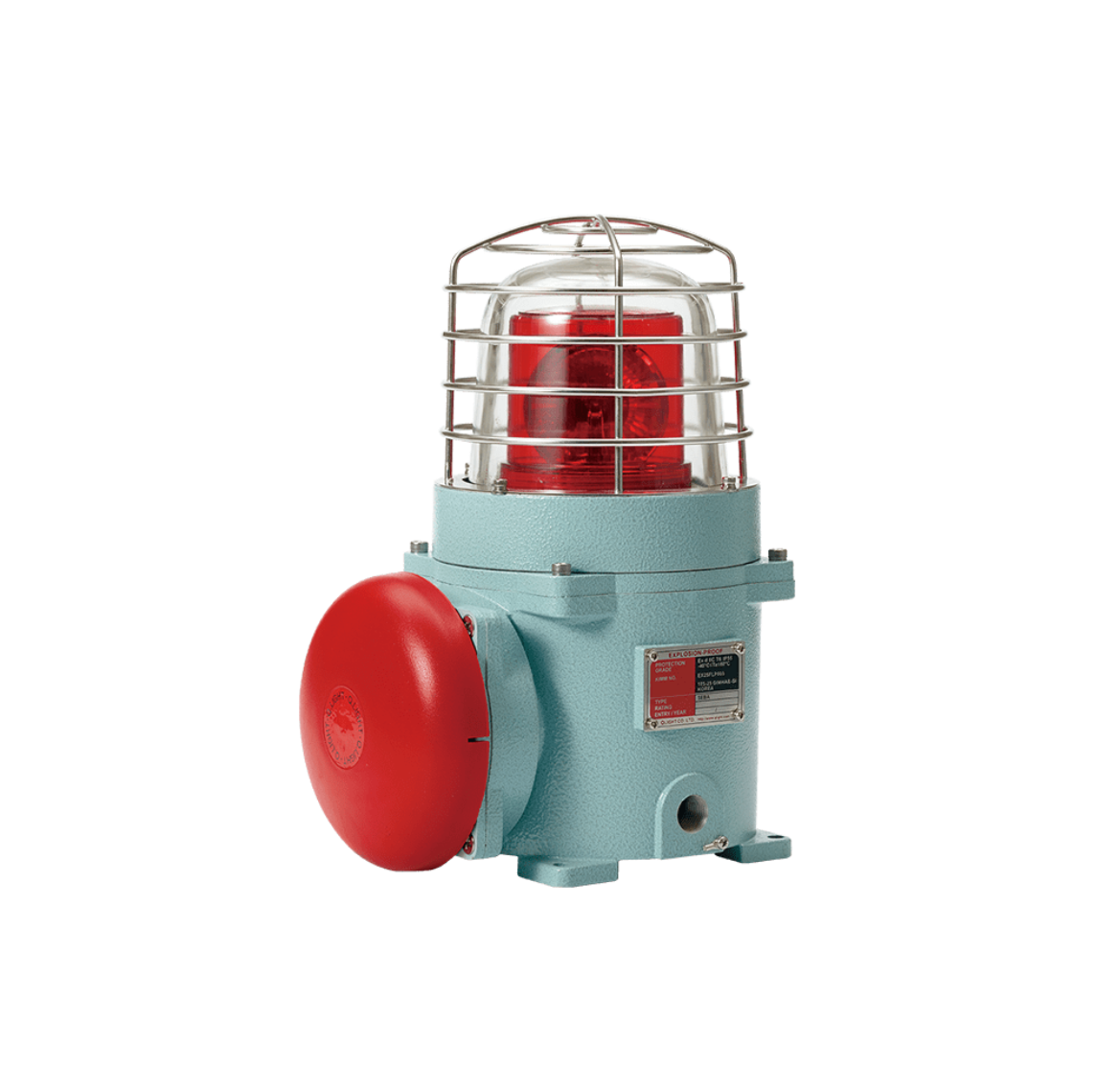 Explosion Proof Beacon Sounders SEBA Series Bulb Revolving LED Flashing Signal Beacon and Alarm Bell