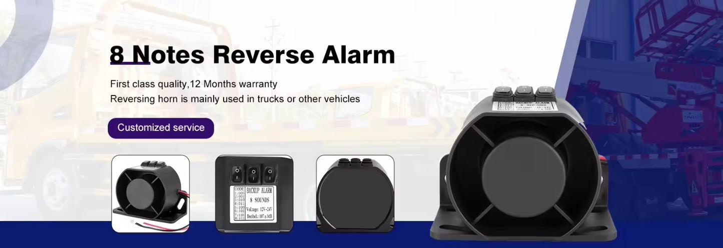 Heavy Duty Back Up Reversing Alarms for Truck Trailer