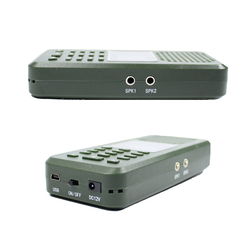 Mid-East Popular Portable Bird Caller Mp3 with 20W Speaker 150 Bird Sounds