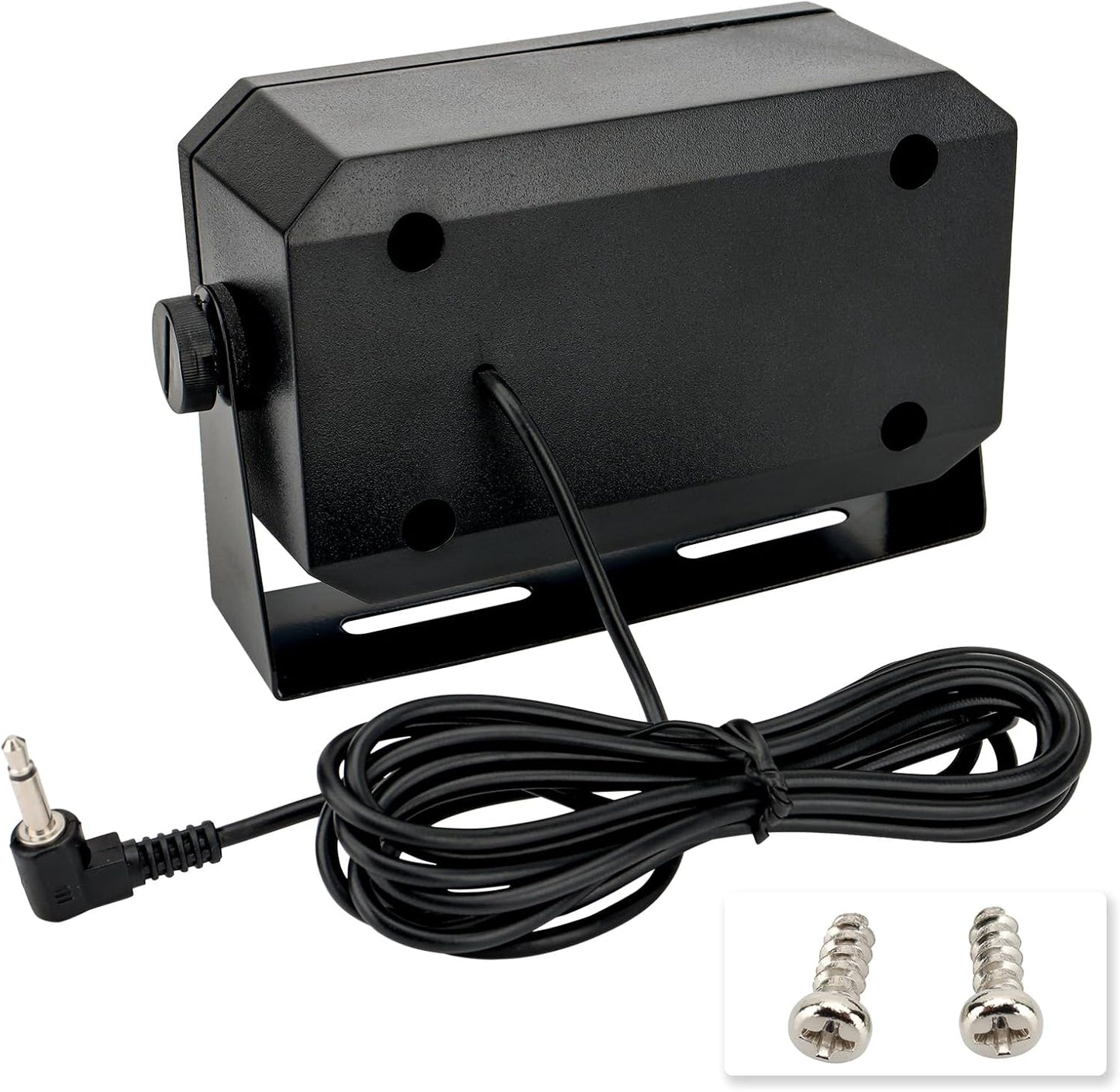 Rectangular External Communications Speaker/CB Radio Speaker for Ham Radio, External Scanners for All 3.5mm Audio Plug CB Radios and Mobile Radio