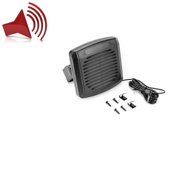Waterproof external speaker IP67 for cb radio GPS navigation and mobile communication