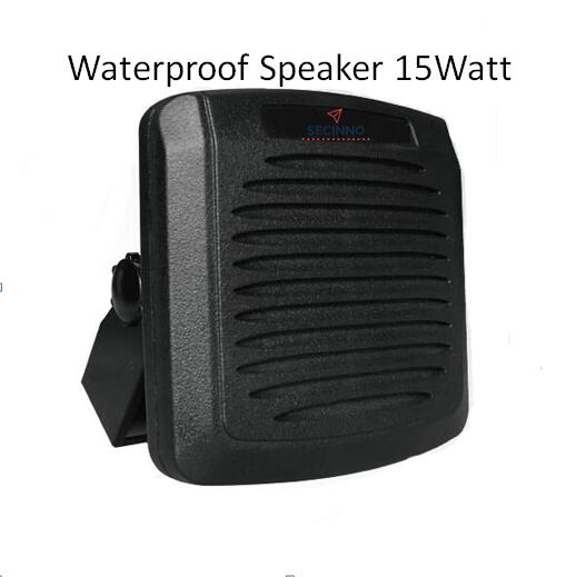 Waterproof external speaker IP67 for cb radio GPS navigation and mobile communication